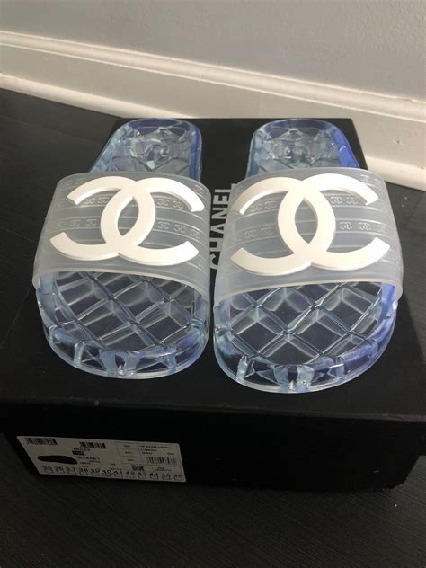 chanel clear slides dupe|chanel bucket dupe.